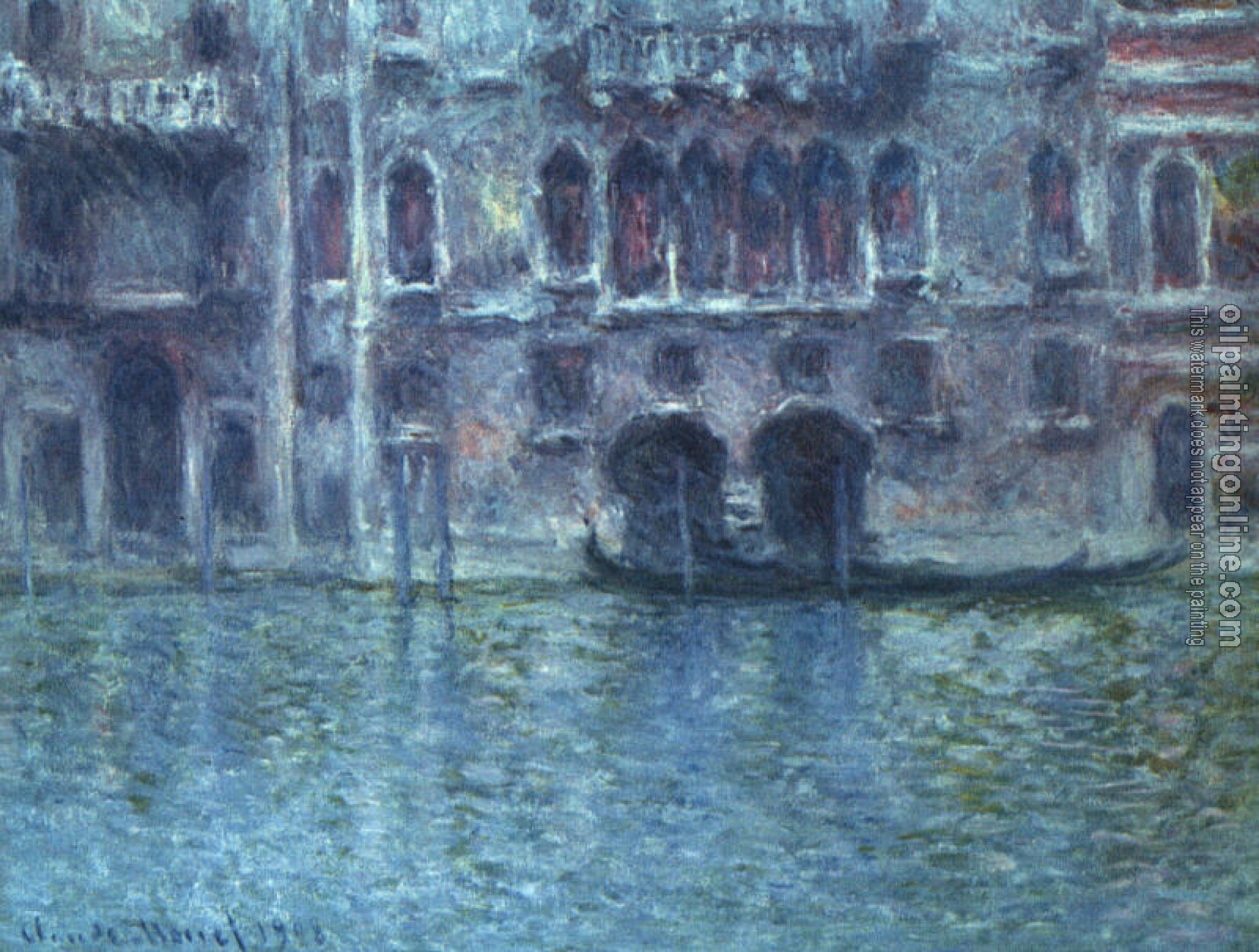 Monet, Claude Oscar - Palazzo da Mula at Venice